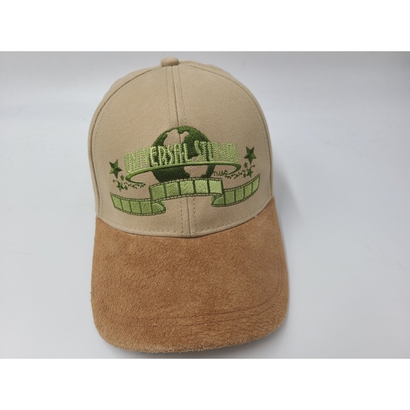 Universal Studios Other - Vintage Universal Studios Strapback Adjustable (Fits Small) Hat Cap Beige Brown